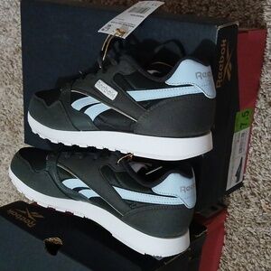 Reebok Women's Ultra Flash Sneakers - Light Blue Black and White